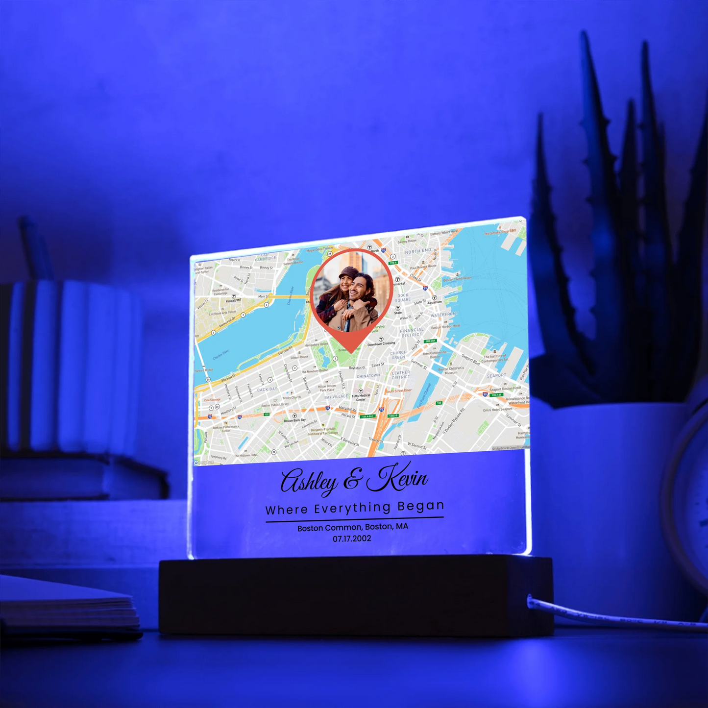 Acrylic Square LED 2