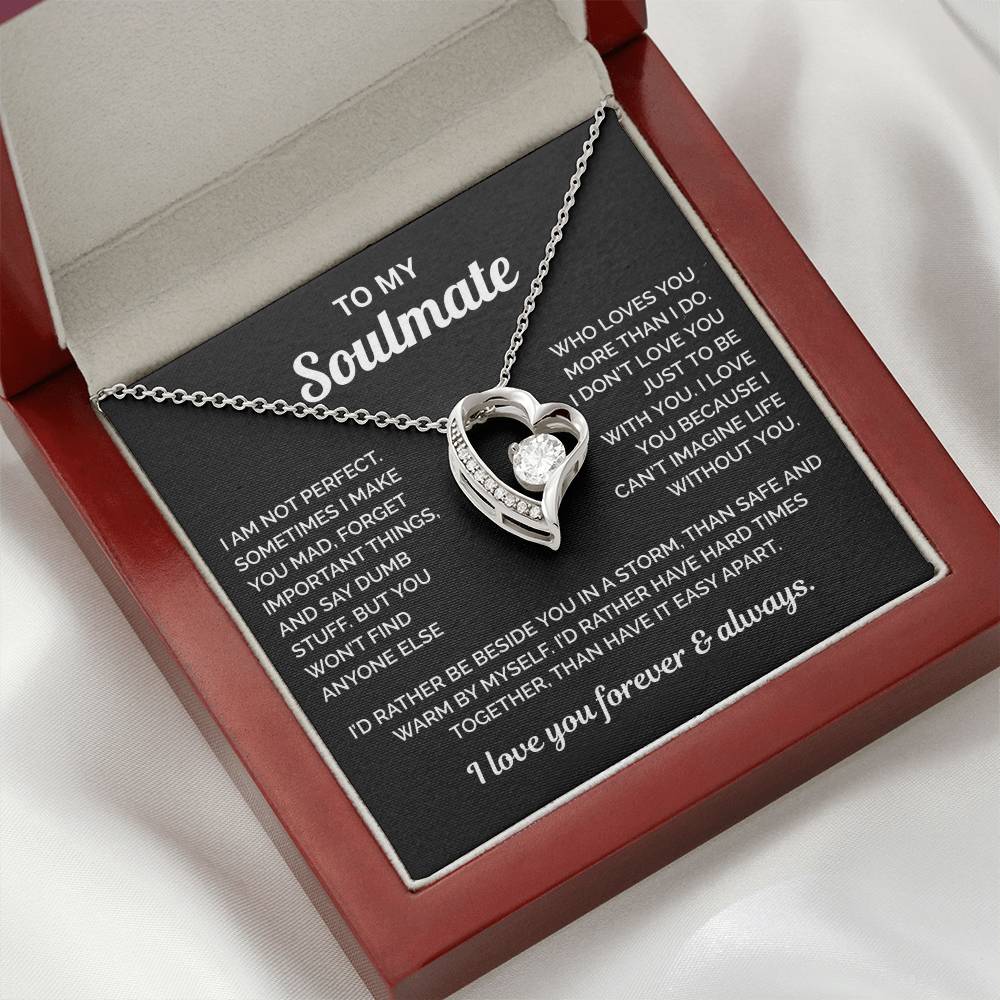 To My Soulmate Necklace - You Are My Everything