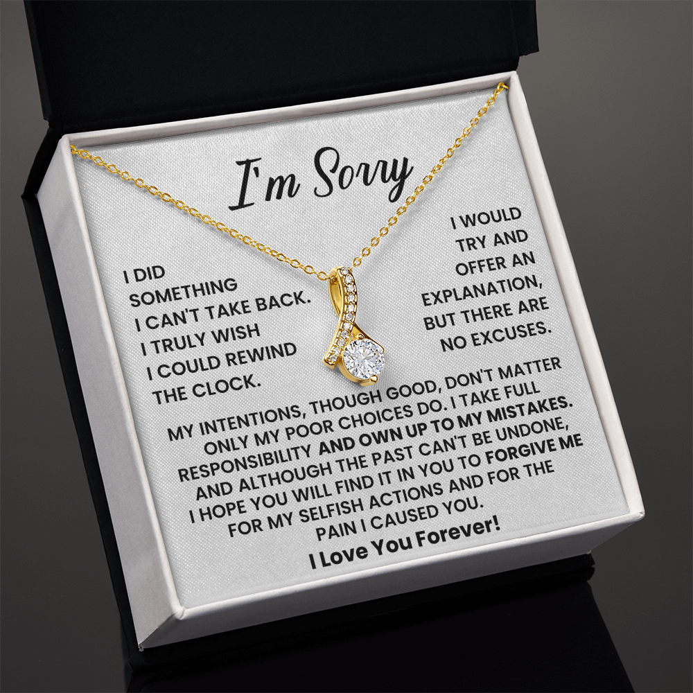 I am Sorry - Alluring Beauty Necklace