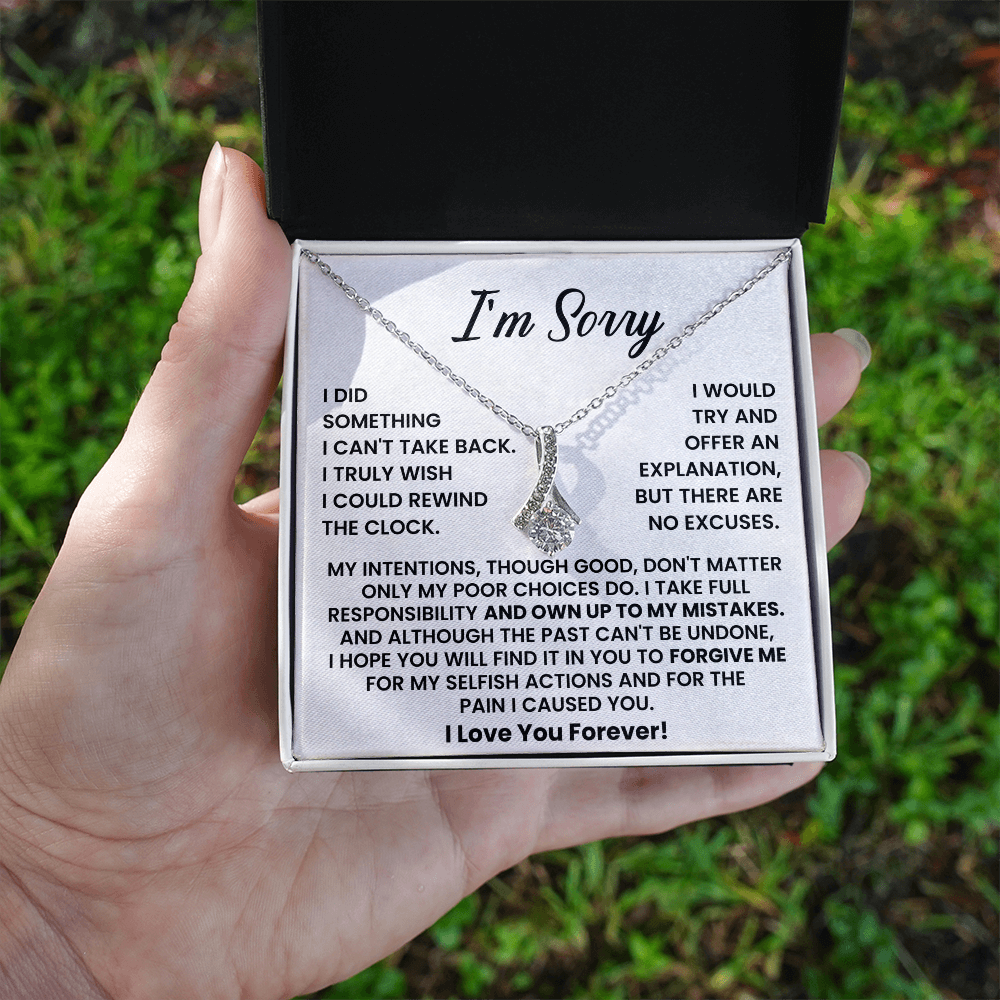 I am Sorry - Alluring Beauty Necklace