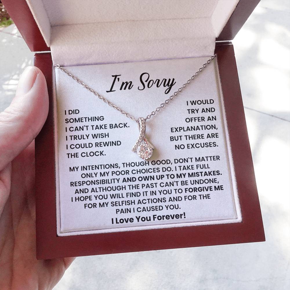 I am Sorry - Alluring Beauty Necklace