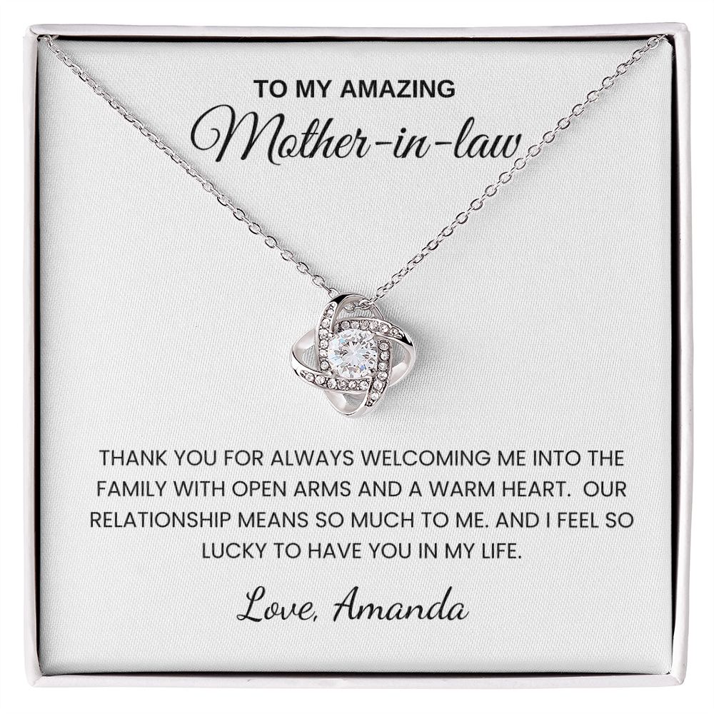 Mother-in-law Love Knot Necklace