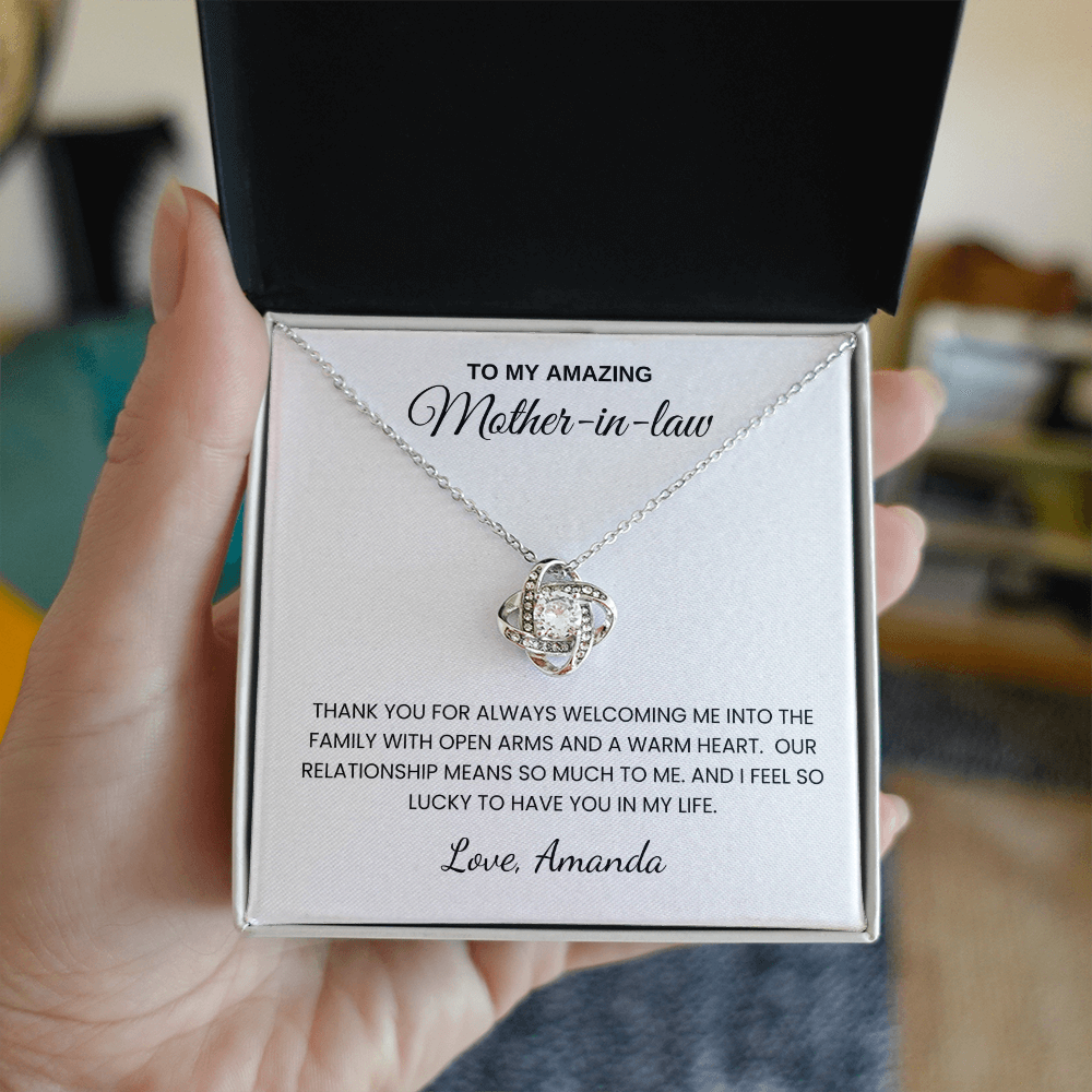 Mother-in-law Love Knot Necklace