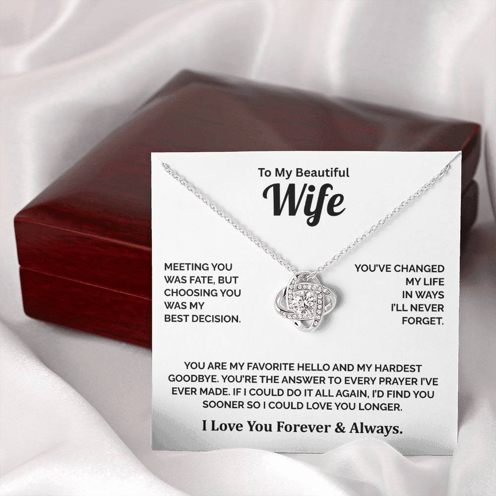 To My Wife - My Forever Choice
