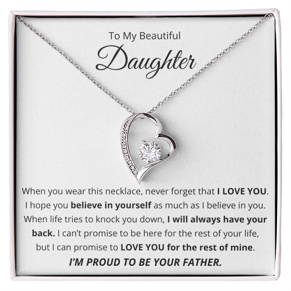 To My Daughter - I will Always Have Your Back