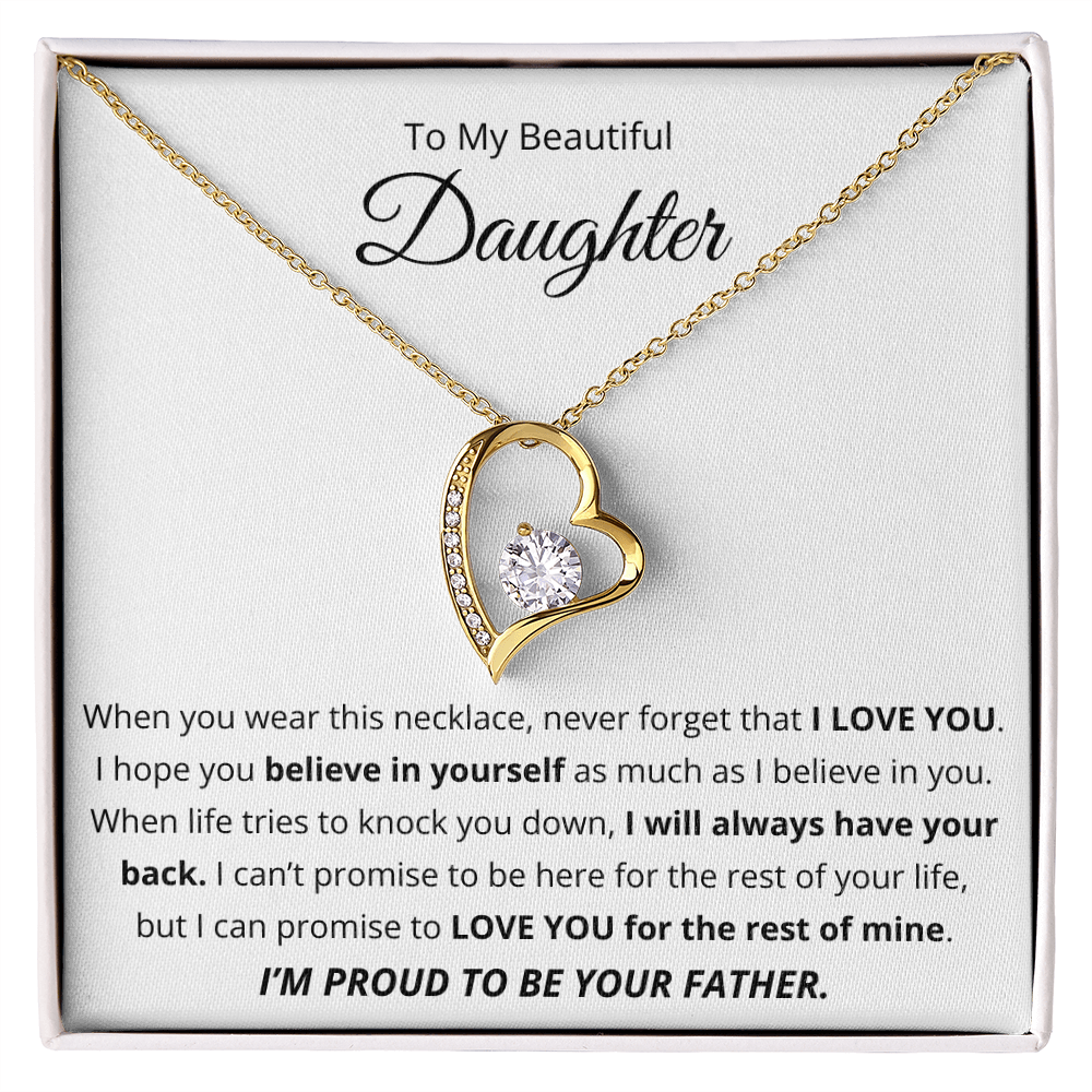 To My Daughter - I will Always Have Your Back