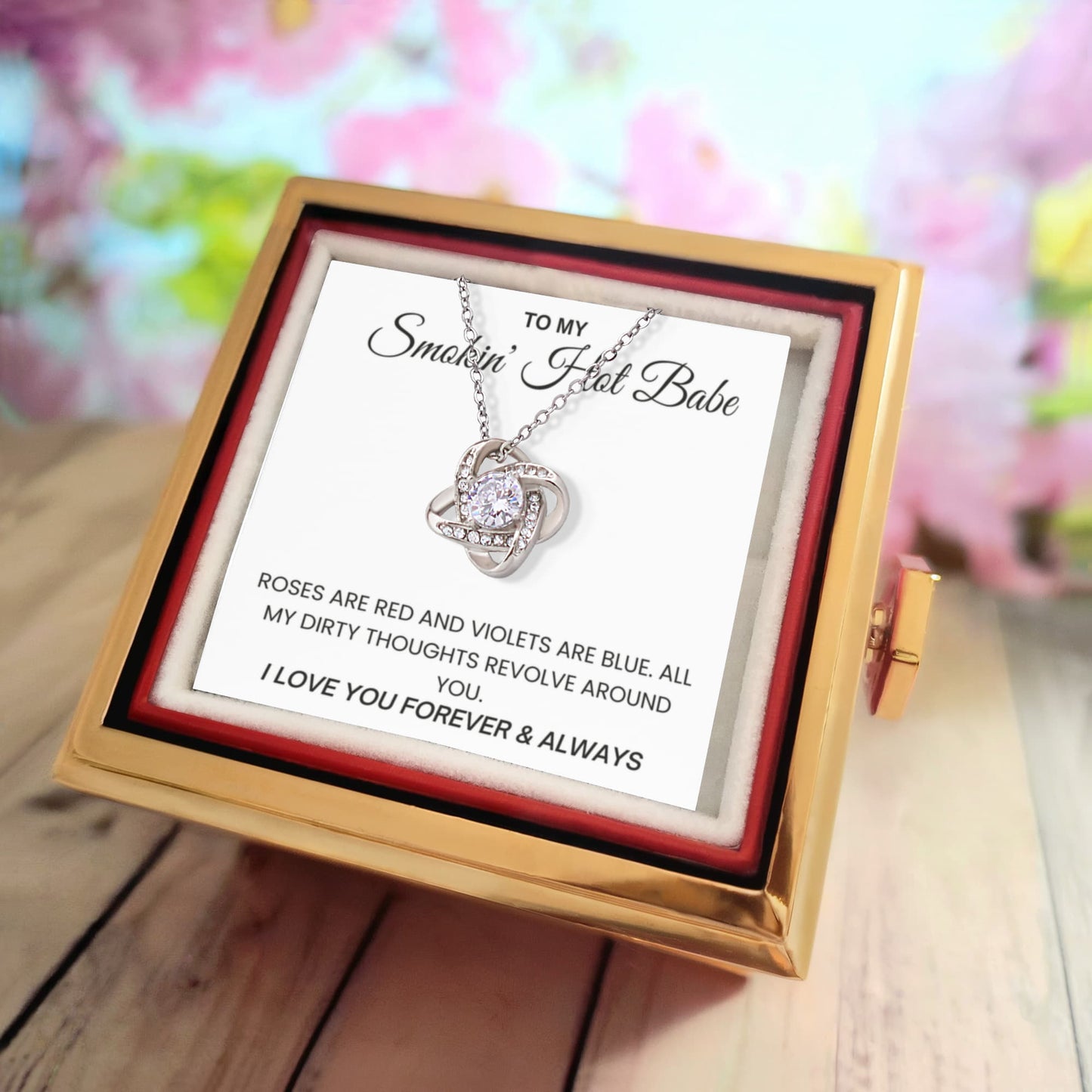 Roses Are Red - Rotating Rose Gift Box