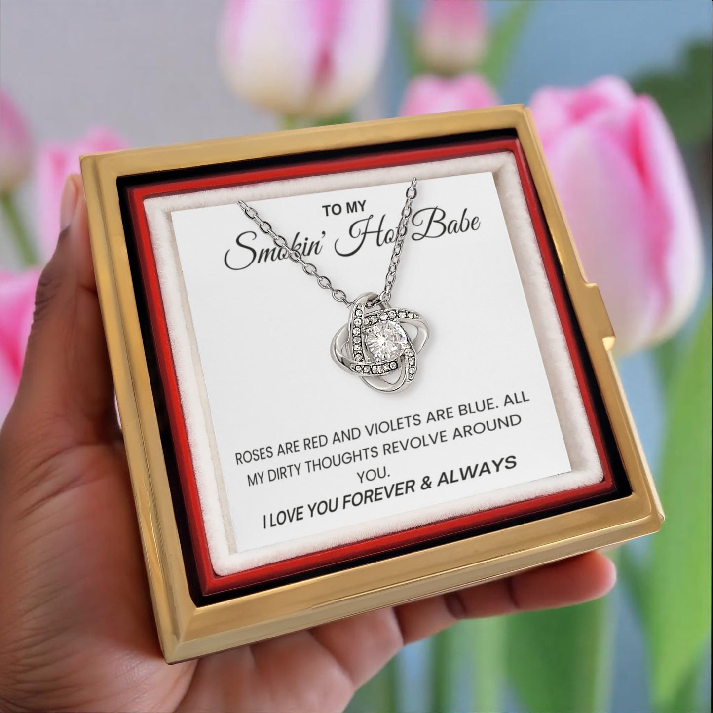 Roses Are Red - Rotating Rose Gift Box