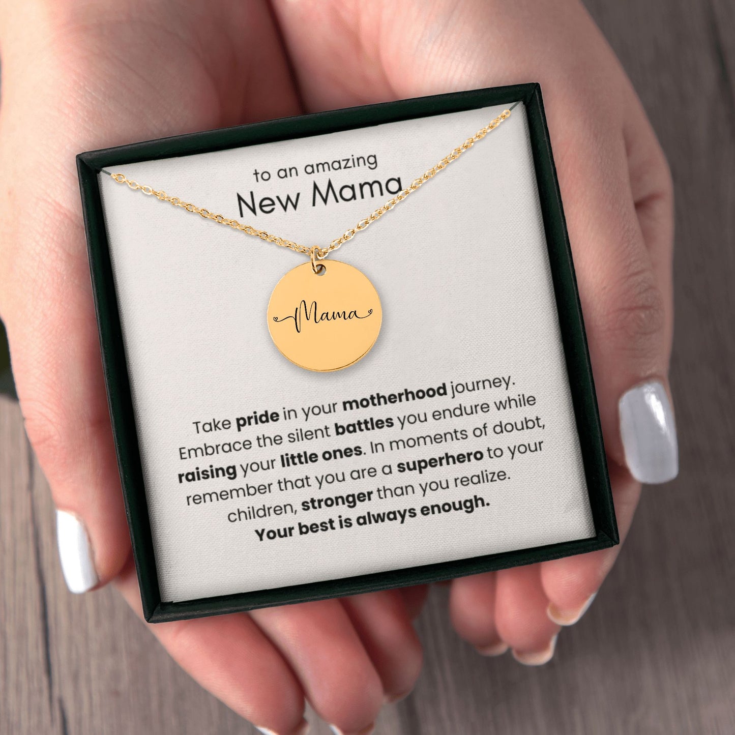 To an Amazing New Mama - Your Best is Always Enough
