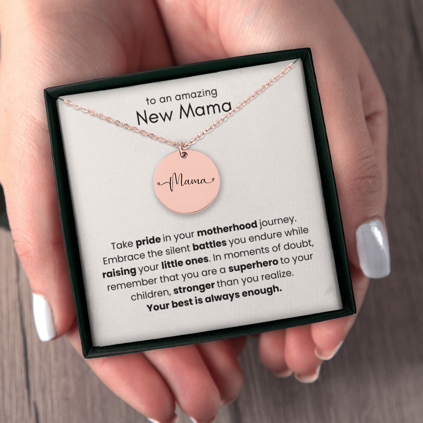 To an Amazing New Mama - Your Best is Always Enough