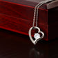 To My Beautiful Wife Heart Necklace – Romantic Gift from Husband