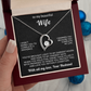 To My Beautiful Wife Necklace – Perfect Gift from Husband