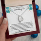 Granddaughter Gift - I Love You Necklace