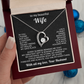 To My Beautiful Wife Necklace – Forever Love Gift from Husband