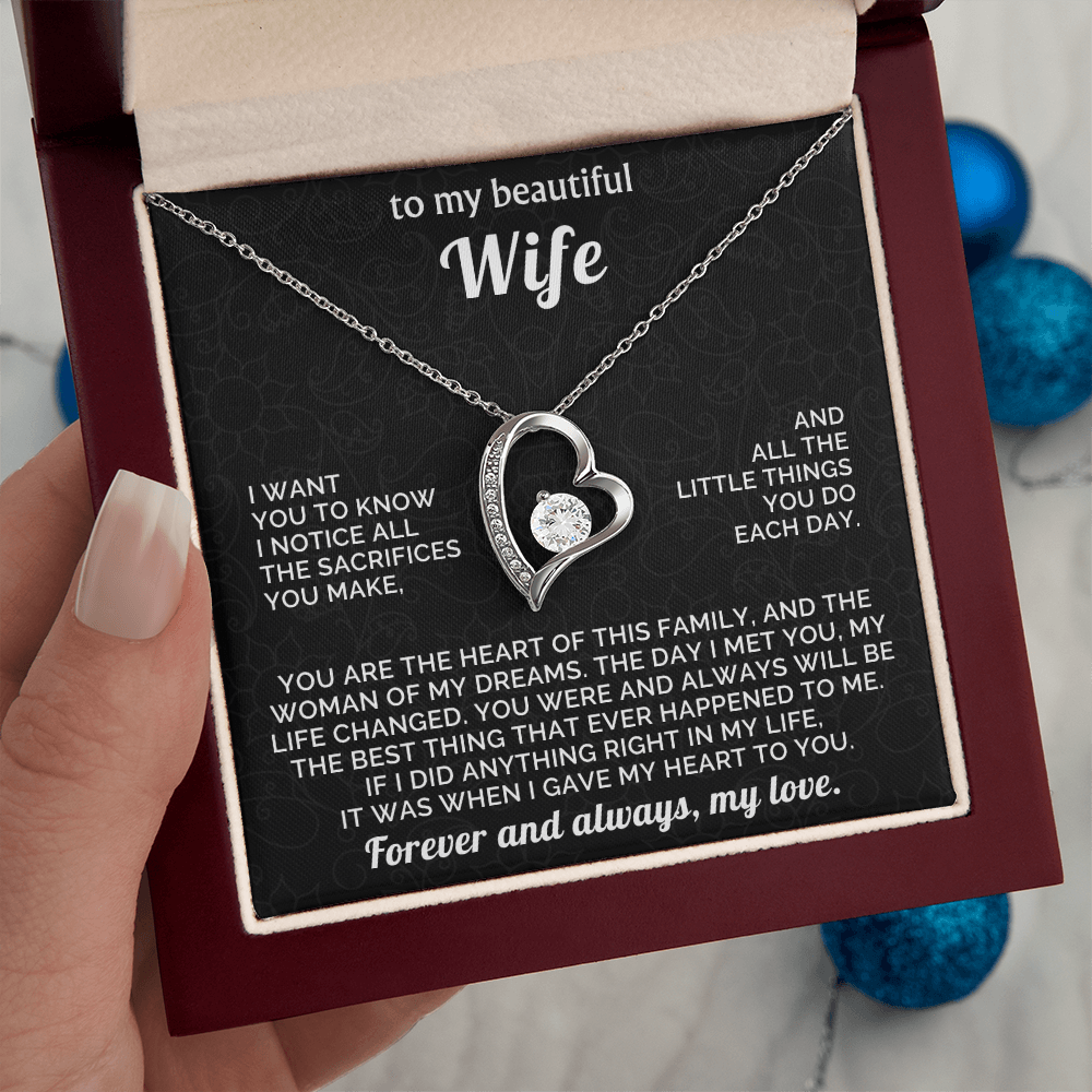 Heartfelt Forever Love Gift from Husband to Wife
