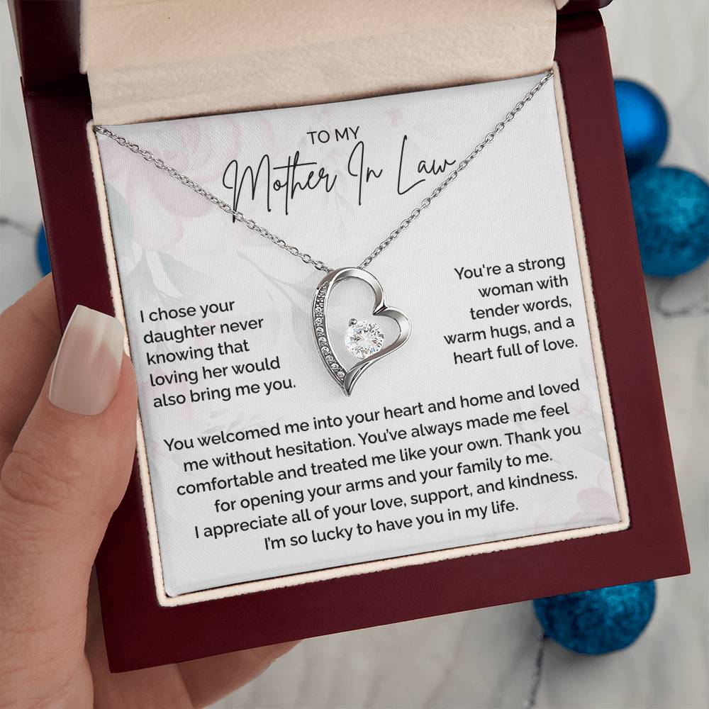 Mother in Law Gift - Forever Love Necklace