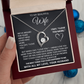 I Love You More Necklace for Wife