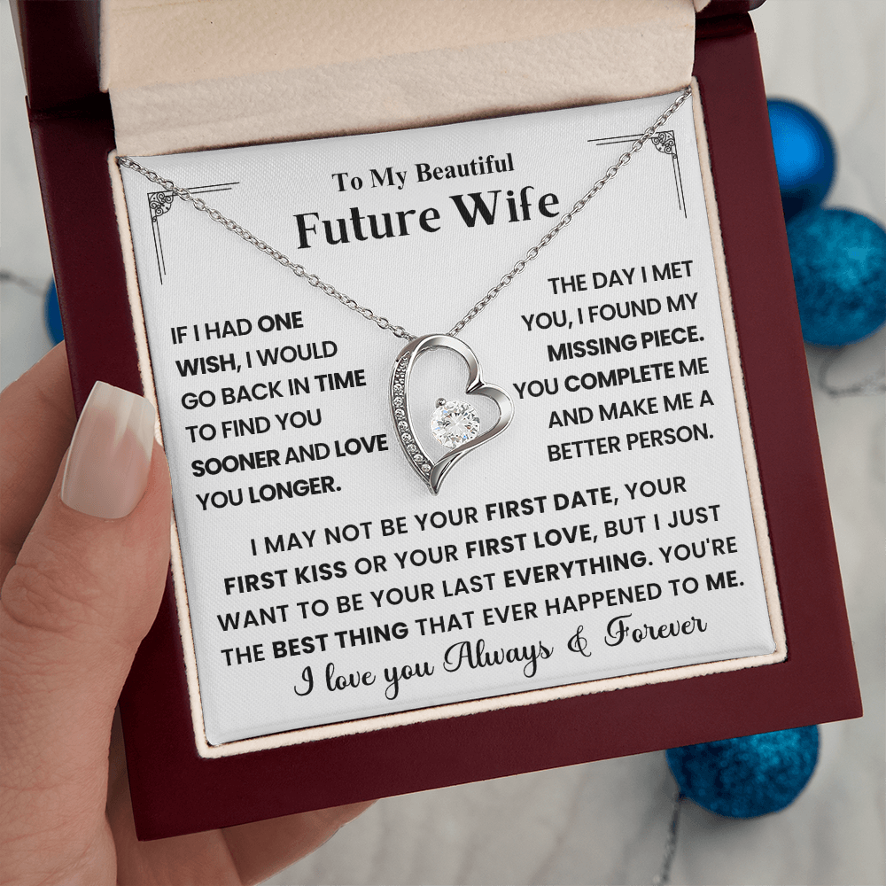 Future Wife Gift - My Everything Necklace