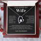 To My Smokin' Hot Wife - Forever Love Necklace