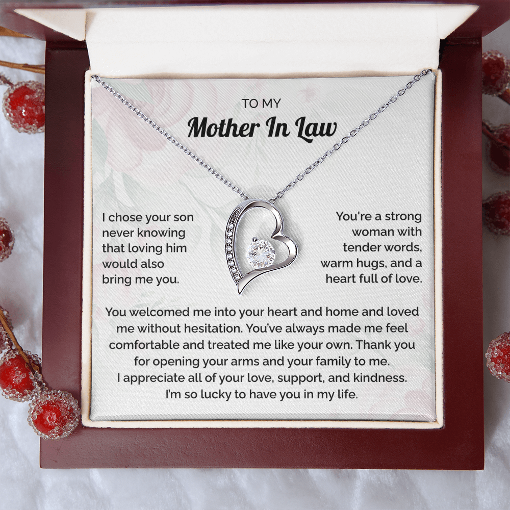 Mother in Law Gift - Lucky to have you in my love