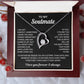 To My Soulmate Necklace - Love of My Love