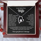 To My Wife Necklace - Love of My Love