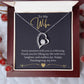 Perfect Thanksgiving Gift to Wife - Forever Love Necklace