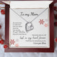 To My Mom Forever Love Necklace