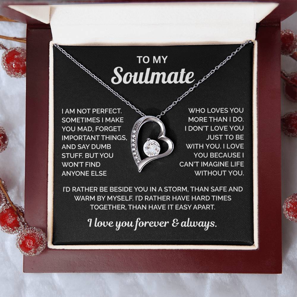 To My Soulmate Necklace - You Are My Everything