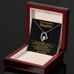 Daughter Forever Love Necklace - You Are My Purpose