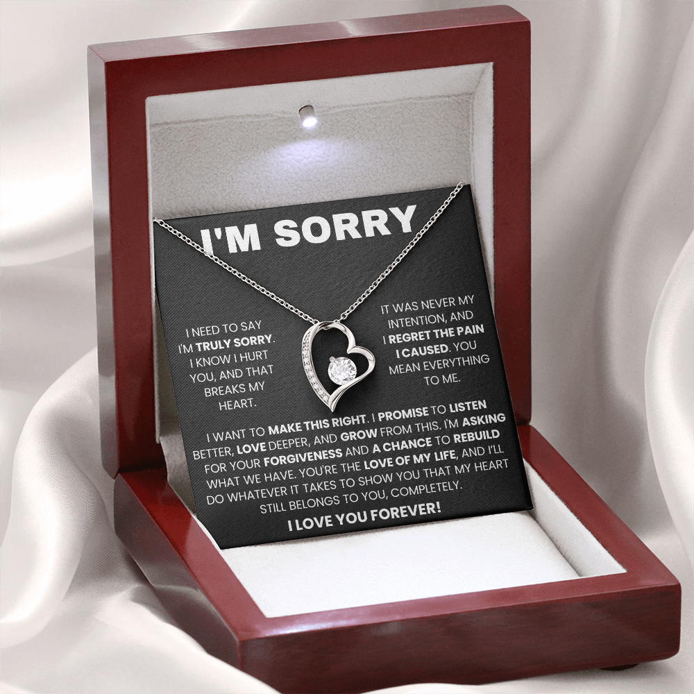 Apology Gift For Her - I am Truly Sorry