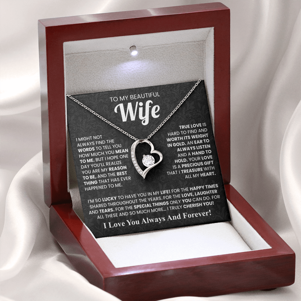 To My Wife - Romantic Anniversary & Birthday Gift From Husband