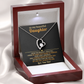 Daughter Forever Love Necklace - You Are My Purpose