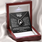 To My Beautiful Wife Heart Necklace – Romantic Gift from Husband
