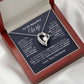 To My Wife Necklace - Perfect Gift for Wife with Special Message
