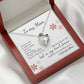 To My Mom Forever Love Necklace