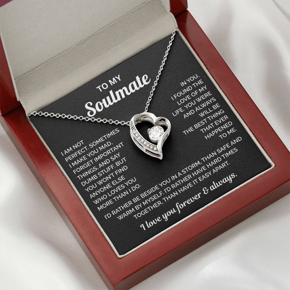 To My Soulmate Necklace - Love of My Love