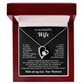 To My Beautiful Wife Necklace – Forever Love Gift from Husband