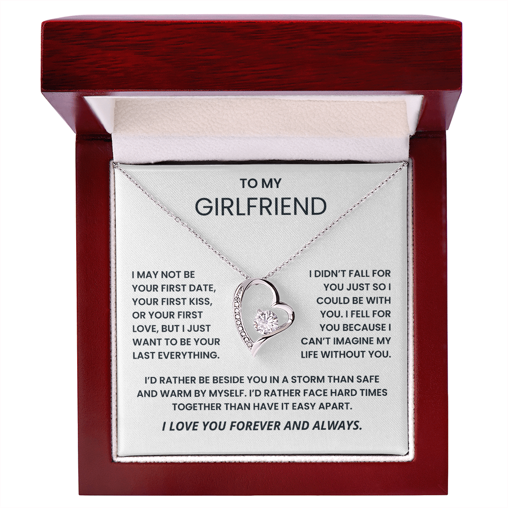 To My Girlfriend Necklace - My Last of Everything