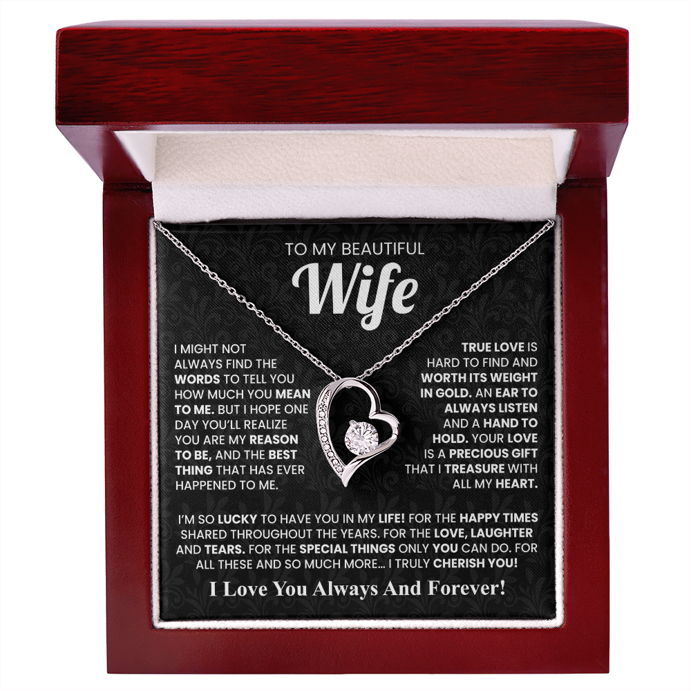 To My Wife - Romantic Anniversary & Birthday Gift From Husband