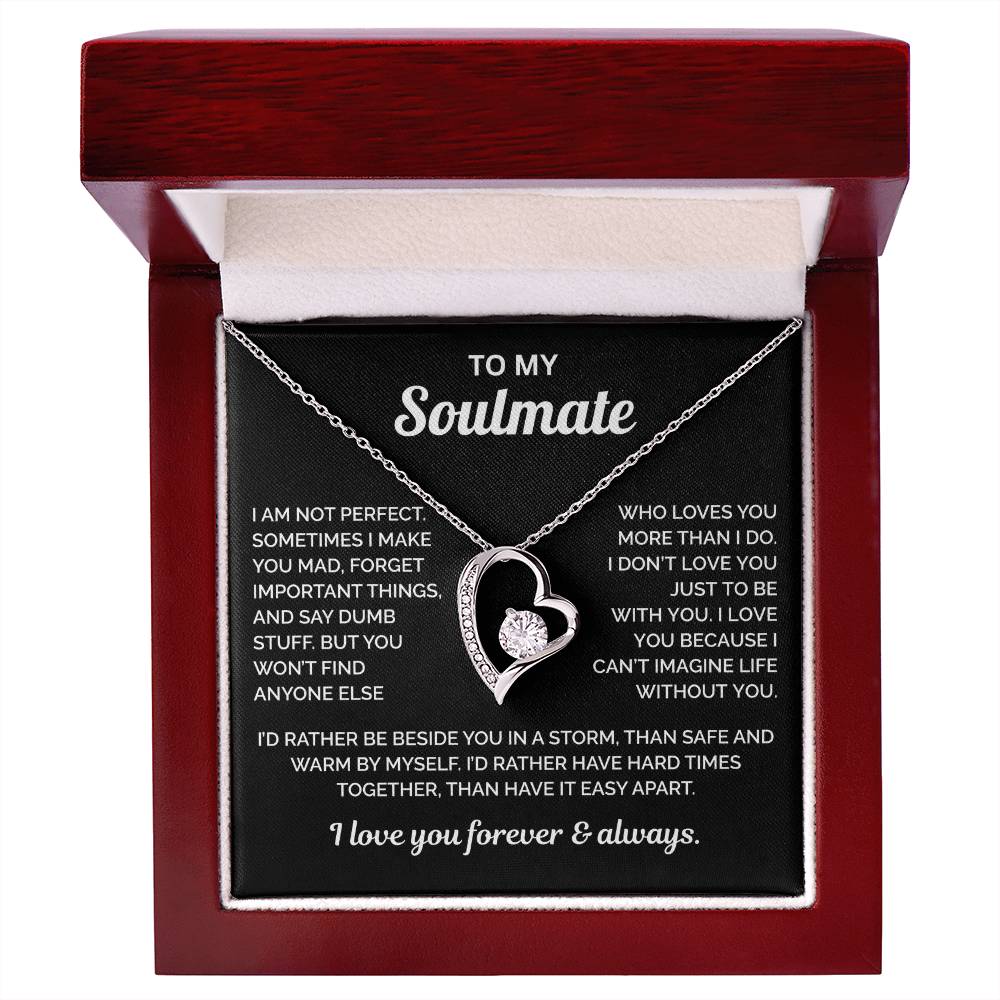 To My Soulmate Necklace - You Are My Everything