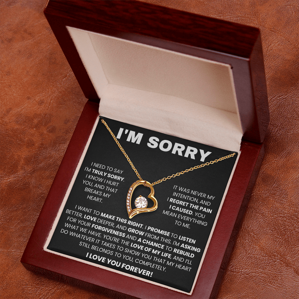 Apology Gift For Her - I am Truly Sorry