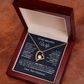To My Wife Necklace - Perfect Gift for Wife with Special Message