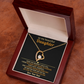 Daughter Forever Love Necklace - You Are My Purpose