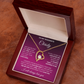 To My Soulmate - Personalized Forever Love Necklace
