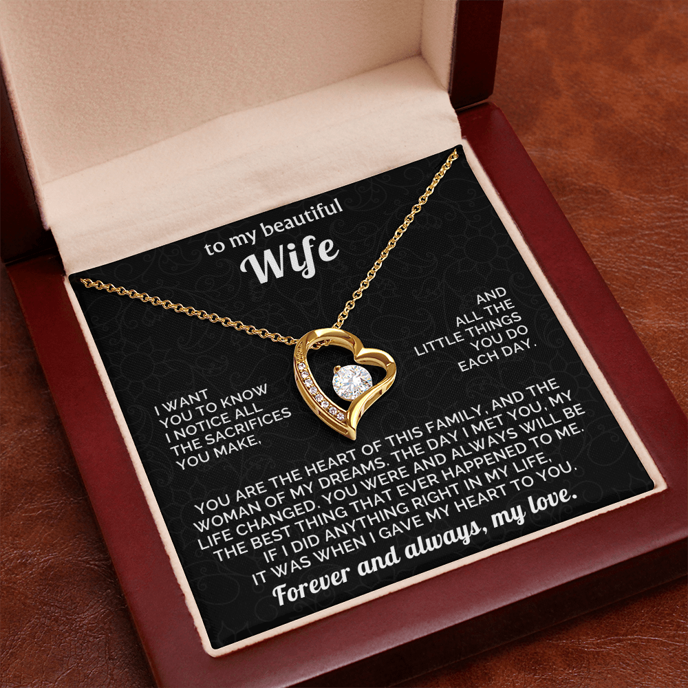 Heartfelt Forever Love Gift from Husband to Wife