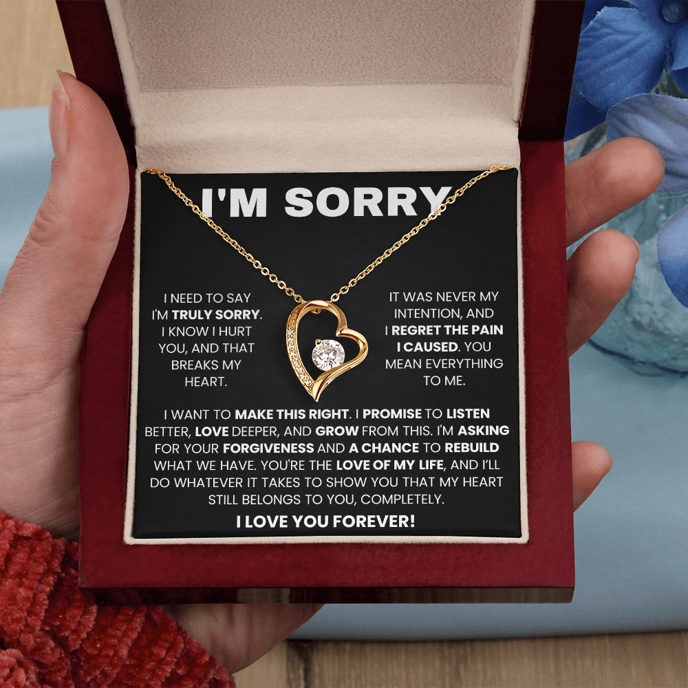 Apology Gift For Her - I am Truly Sorry