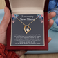 To an Amazing New Mama - Forever Love Necklace