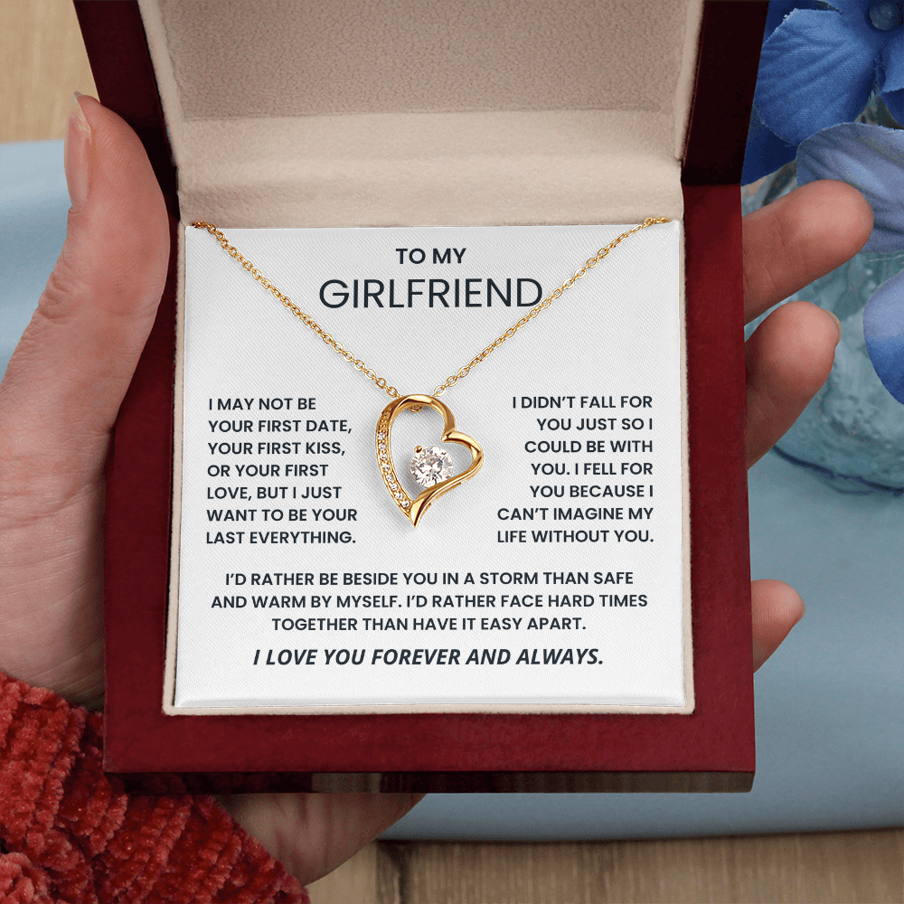 To My Girlfriend Necklace - My Last of Everything