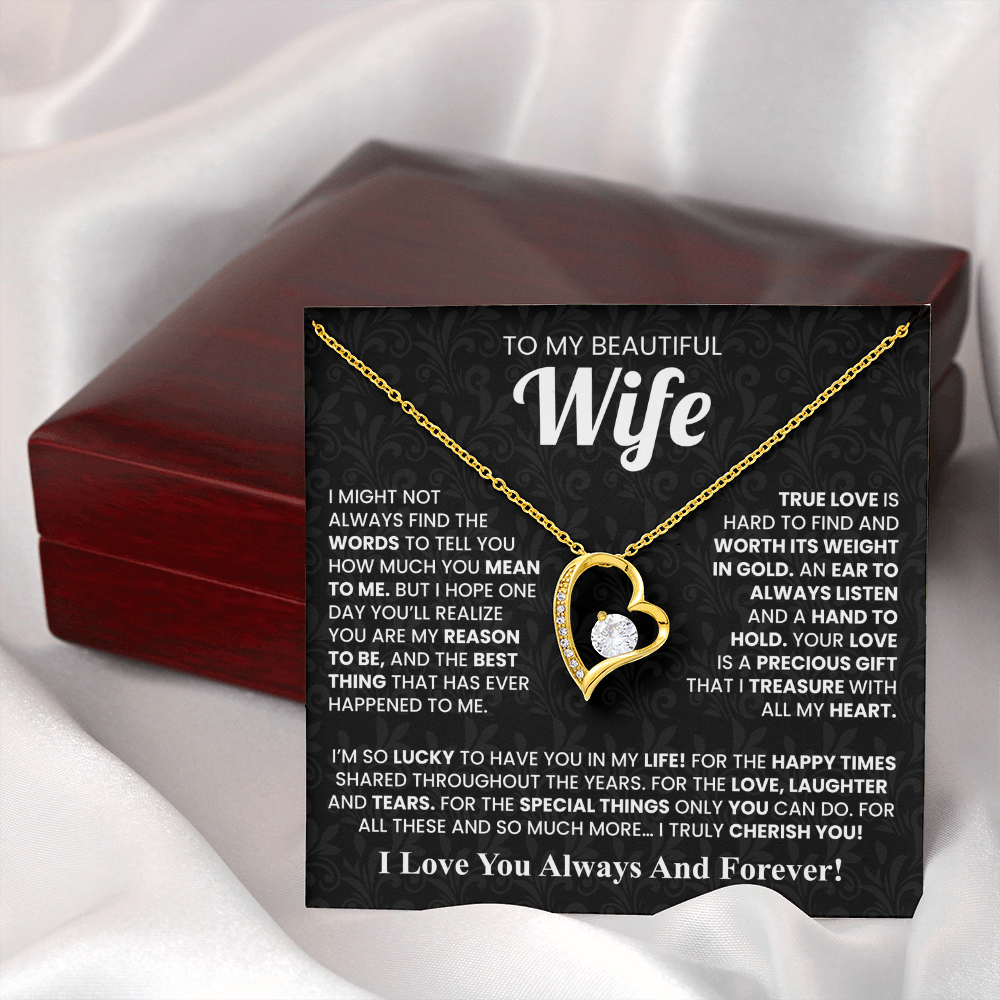 To My Wife - Romantic Anniversary & Birthday Gift From Husband